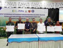 Kodam XIV/Hasanuddin Hadiri Rakor Sosialisasi dan Optimalisasi Pengadaan Gabah dan Beras Dalam Negeri Tahun 2025