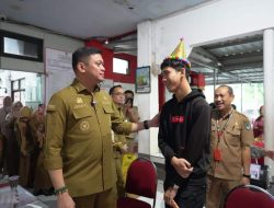Tindaklanjuti Program Pemerintah Pusat, Bupati Gowa Tinjau Launching Pemeriksaan Kesehatan Gratis