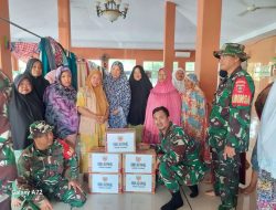 Kodim 1408/Makassar Salurkan Bantuan dan Layanan Kesehatan Terdampak Banjir di 3 Titik Lokasi