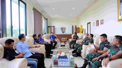 Berkunjung ke Pangdivif 3 Kostrad, Bupati Adnan Pamit Jelang Akhir Masa Jabatan