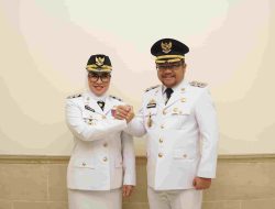 Husniah Talenrang – Darmawangsyah Muin Resmi Dilantik Presiden Prabowo Jadi Bupati dan Wakil Bupati Gowa