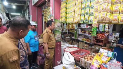 Jaga Stabilitas Harga dan Stok Pangan Jelang Ramadhan, Wabup Gowa Berkunjung ke Pasar