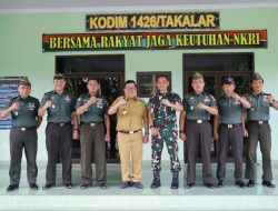 Perkuat Sinergitas, Bupati Lakukan Kunjungan ke Kodim 1426, Kejari dan Polres Takalar