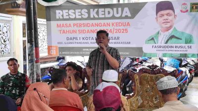 Reses Pertama, Fasruddin Rusli Dengarkan Keluhan Warga Minasa Upa