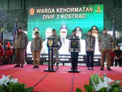 Munafri Arifuddin Dikukuhkan Sebagai Warga Kehormatan Divisi Infanteri 3 Kostrad