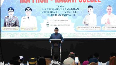 Munafri Arifuddin Ajak Alumni Fakultas Hukum Unhas Kolaborasi Bangun Kota Makassar