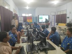 Kepsek SMPN 18 Makassar Pantau Langsung Kelas Usai Libur Ramadhan