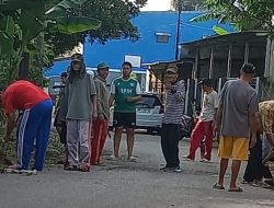 Tindaklanjuti Program Bupati dan Wakil Bupati Gowa, Warga BTN Saumata Indah Gelar Kerja Bakti Bersama