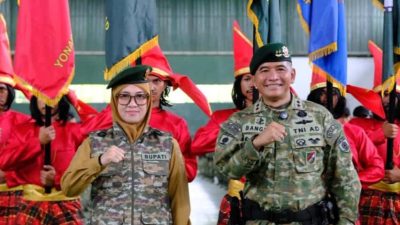 Bupati Gowa Dikukuhkan Sebagai Warga Kehormatan Divisi Infanteri 3 Kostrad