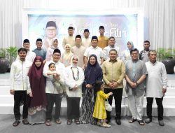 Dari Pangdam Hingga Mantan Wali Kota, Munafri Arifuddin Jalin Silaturahmi di Momen Idul Fitri 1446 H