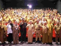 Hadiri Sosialisasi Perpres Nomor 87 Tahun 2017, SDI Maccini Baru Nonton Film Edukatif “Buku Harianku”