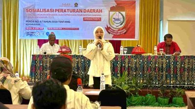 Gelar Sosialisasi Perda No 6 Tahun 2019, Budi Hastuti Harap Pemuda di Makassar Kembangkan Potensi