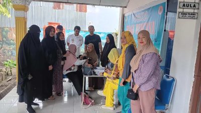 Lakukan Pemeriksaan Kesehatan Gratis, Lurah Romang Polong Harap Warga Terapkan Hidup Sehat