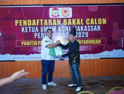 Sudirman Pasaribu Tidak Memenuhi Syarat, H Ismail Calon Tunggal Ketua KONI Makassar