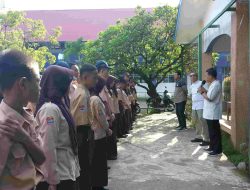 Hari Terakhir US, SMPN 19 Makassar Laksanakan Apel Pagi dan Larangan Konvoi