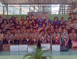 Bantu Korban Kebakaran, SDN Balang Boddong Salurkan Bantuan ke SD Inpres Maccini Sombala