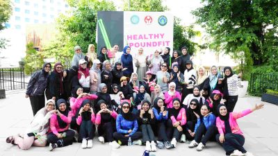 Melinda Aksa Pimpin Kegiatan Healthy Pound Fit Fun Bersama Tiga Organisasi Perempuan Kota Makassar