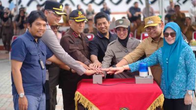 Laksanakan Apel Siaga, Bupati Husniah Talenrang Launching Gowa Aman