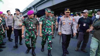 Pangdam XIV/Hasanuddin Hadiri Apel Siaga Peringatan Hari Buruh Internasional di Makassar