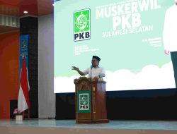 Bupati dan Wakil Bupati Takalar Hadiri Muskerwil Partai Kebangkitan Bangsa