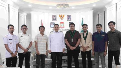 Temui Wali Kota Munafri, HMI Sulsel Tegaskan Dukung Program Pemkot Makassar