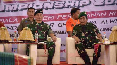 Irdam XIV/Hasanuddin Hadiri Pembukaan Fajar Open Tournament Karate Championship 2025