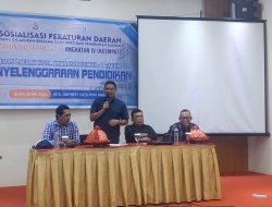 Legislator Nasir Rurung Gelar Sosialisasi Perda Penyelenggaraan Pendidikan