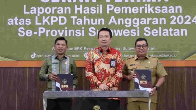 WTP Empat Kali Berturut-turut, Bupati Takalar Minta Aparatur Tetap Tingkatkan Kinerja