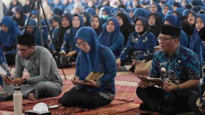 Jumat Mengaji, Husniah Talenrang: Tingkatkan Kemampuan Baca Al-Qur’an ASN Lingkup Pemkab Gowa