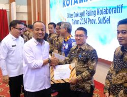 Terima Penghargaan Gubernur Sulsel, Dinas Dukcapil Gowa Aktif Catat Akta Kematian Warga