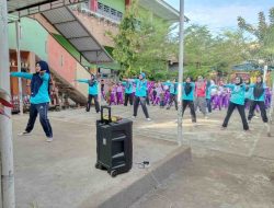 Tingkatkan Kesehatan dan Kebugaran, SD Inpres Maccini Baru Laksanakan Senam Bersama