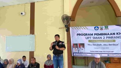 Bentuk Kedisiplinan dan Karakter Siswa, 60 Peserta Didik SMAN 2 Pinrang Ikuti Pembinaan Khusus