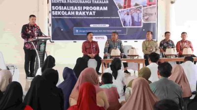 Wujudkan Program Presiden RI, Sekda Takalar Buka Sosialisasi Program Sekolah Rakyat