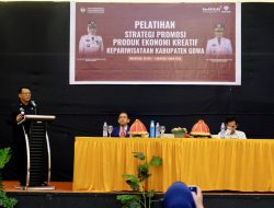 Sekda Gowa Buka Pelatihan Strategi Promosi Produk Ekonomi Kreatif Kepariwisataan Tahun 2025
