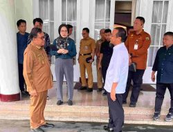 Gubernur Sulsel, Bupati Takalar dan Direktur PT Huadi Nickel Bahas Penanganan Abrasi di Pesisir Galesong