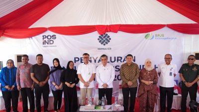 Dampingi Menaker RI Tinjau Penyaluran BSU 2025, Munafri – Aliyah Pastikan Bantuan Tepat Sasaran