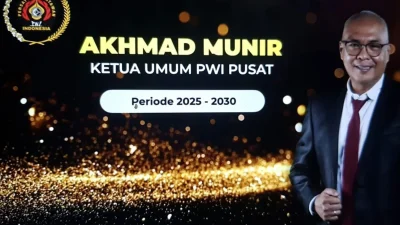 Raih 52 Suara, Akhmad Munir Terpilih Jadi Ketua Umum PWI Periode 2025-2030