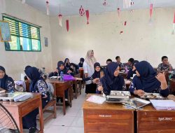 Hari Pertama Program MBG Disambut Antusias Siswa SMPN 40 Makassar