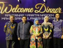 Munafri – Aliyah Kompak Sambut Elit NasDem di Kota Makassar
