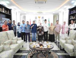 Sambut Sejumlah Kepala Daerah di Balai Kota, Munafri Sharing Program Zero Waste Makassar