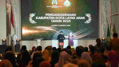 Pemkot Makassar Kembali Raih Penghargaan Kota Layak Anak Kategori Nindya