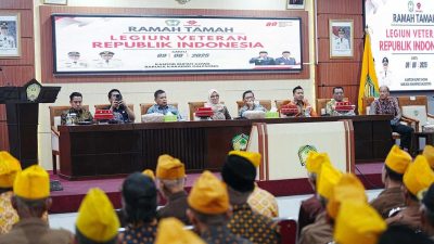 Peringati Hari Veteran, Bupati Husniah Ramah Tamah Bersama 75 LVRI Gowa