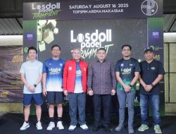 Wali Kota Munafri Dorong Gaya Hidup Sehat Lewat Olahraga Padel