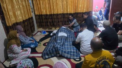 Munafri Arifuddin Melayat ke Rumah Duka Fotografer DPRD Makassar