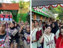 HUT RI ke-80, Porspentik SMPN 3 Makassar Suguhkan Parade Kelas, Talent Show Hingga Lomba E-sport