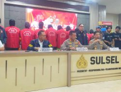 Puluhan Pelaku Anarkis DPRD Makassar Diciduk Polda Sulsel
