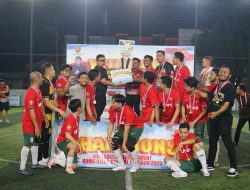Kalahkan Tim Pandawa 3-1, Tim UNM Berhasil Juara I Turnamen Mini Soccer Kanatojeng Cup 2025