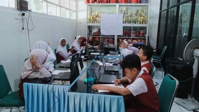 SDN Sudirman I Gelar Gladi Bersih ANBK, Siswa Antusias Ikut Tes Berbasis Komputer