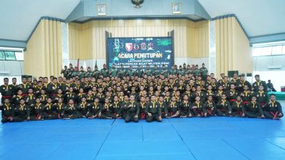 Tutup Latihan Pencak Silat, Pangdam XIV/Hasanuddin Ajak Prajurit Asah Kemampuan Bela Diri