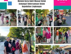 Kepsek SDN Minasa Upa Pimpin Kerja Bakti Massal di WCD 2025